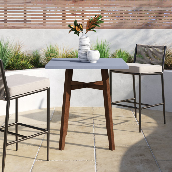 Christiana Stone/Concrete Bistro Table & Reviews Joss & Main